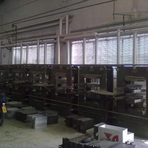 BATERIA DE 6 PRENSAS AUTOMATIZADAS